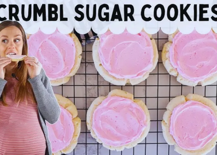 crumbl pink sugar cookie